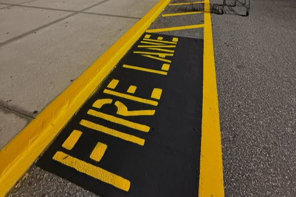 Fire Lane Striping near me in Kissimmee FL 2